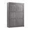 Bestar Full Wall Bed, Pur, Bark Gray 26183-47 - alternate 1